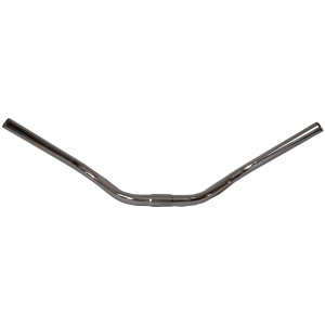 Руль Azimut City steel 600x25.4mm rise-100mm silver