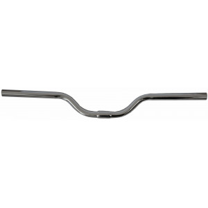 Руль Azimut Trek steel 620x25.4mm rise-60mm silver