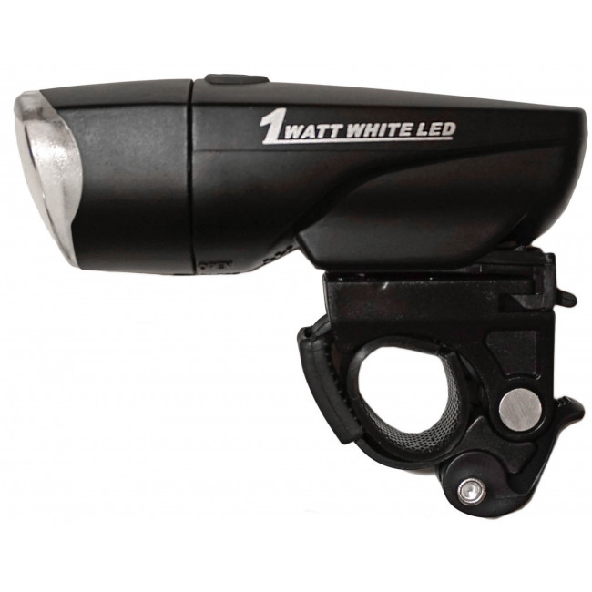 Front lamp Azimut Power 1Watt LED with batteries