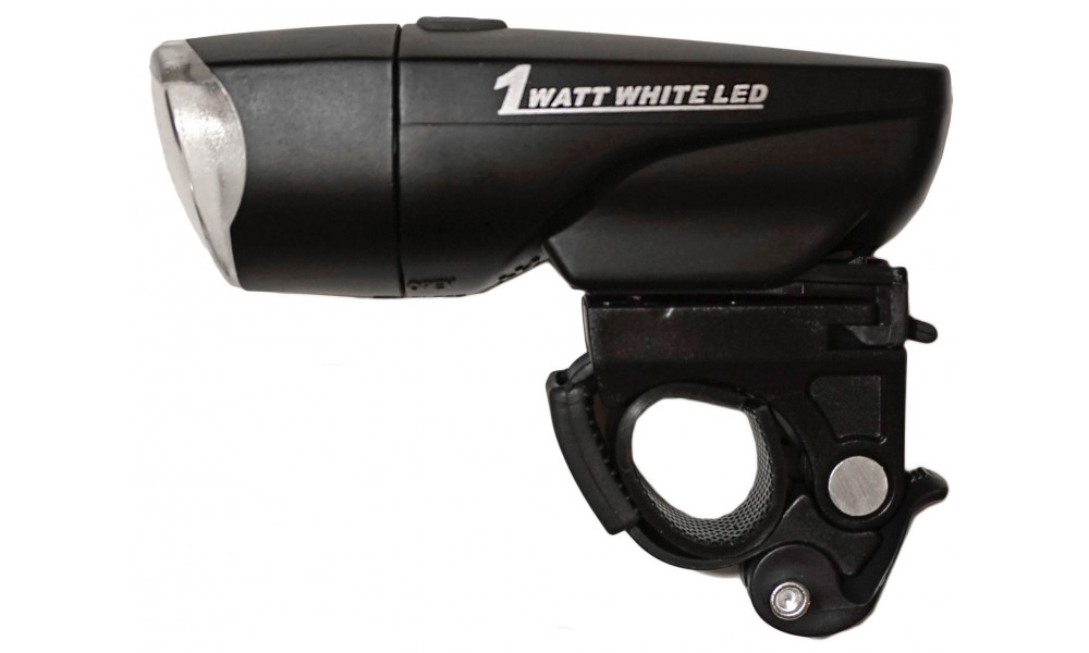 Front lamp Azimut Power 1Watt LED with batteries - 1