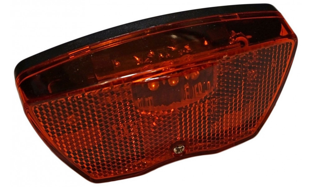 Rear lamp Azimut Standard 3LED with batteries for Carrier - 2