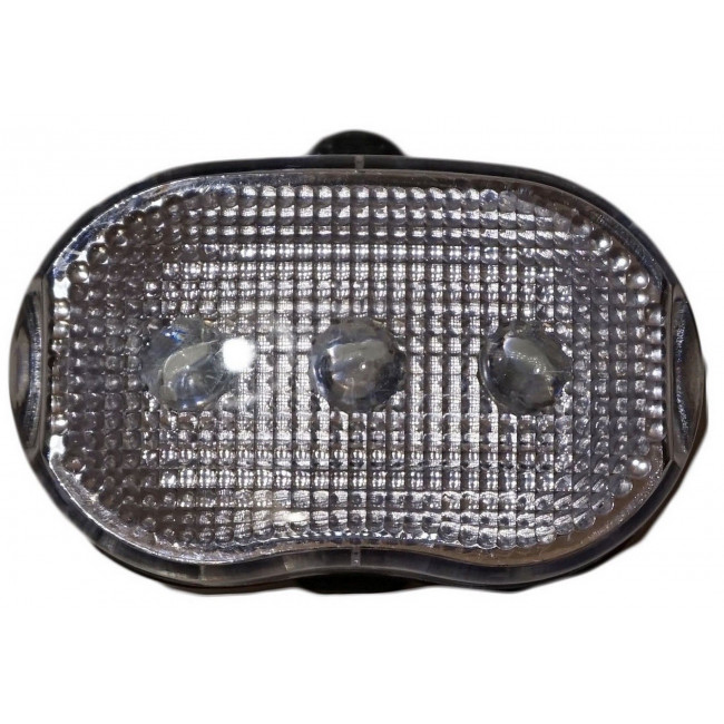 Передняя лампа Azimut Oval 3LED with batteries