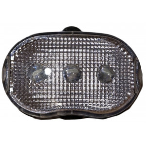 Front lamp Azimut Oval 3LED with batteries