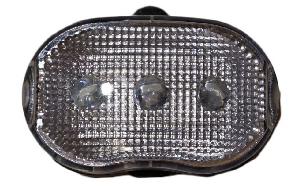 Передняя лампа Azimut Oval 3LED with batteries - 1