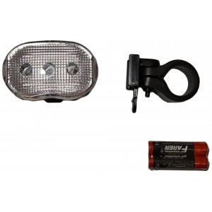 Front lamp Azimut Oval 3LED with batteries