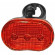 Rear lamp Azimut Oval 3LED with batteries