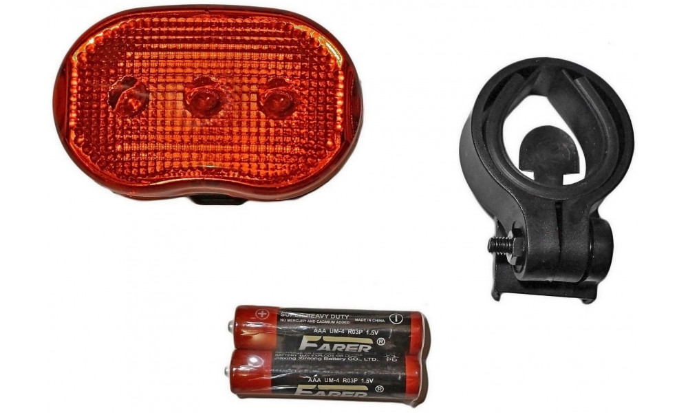 Задняя лампа Azimut Oval 3LED with batteries - 3