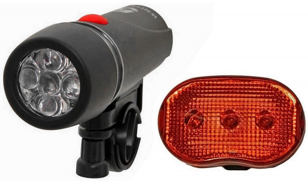 Комплект ламп Azimut Torch+Oval 5/3LED with batteries - 1
