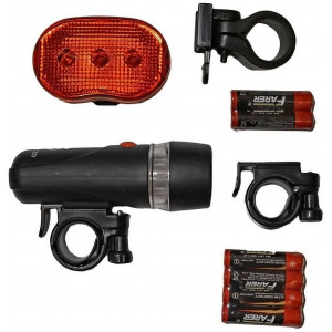 Light set Azimut Torch+Oval 5/3LED with batteries