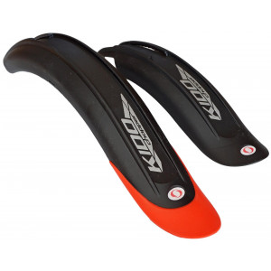 Mudguard set Simpla Kido Chopper SDS 16" black/red