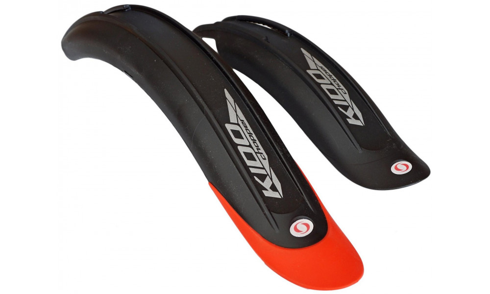 Комплект брызговиков Simpla Kido Chopper SDS 16" black/red - 1