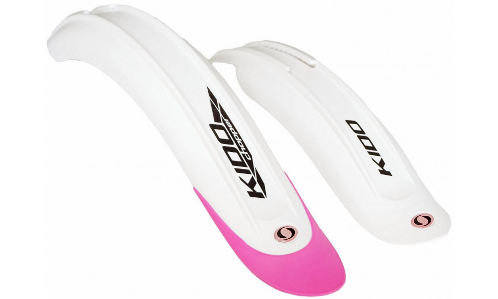 Комплект брызговиков Simpla Kido Chopper SDS 16" white/pink - 1