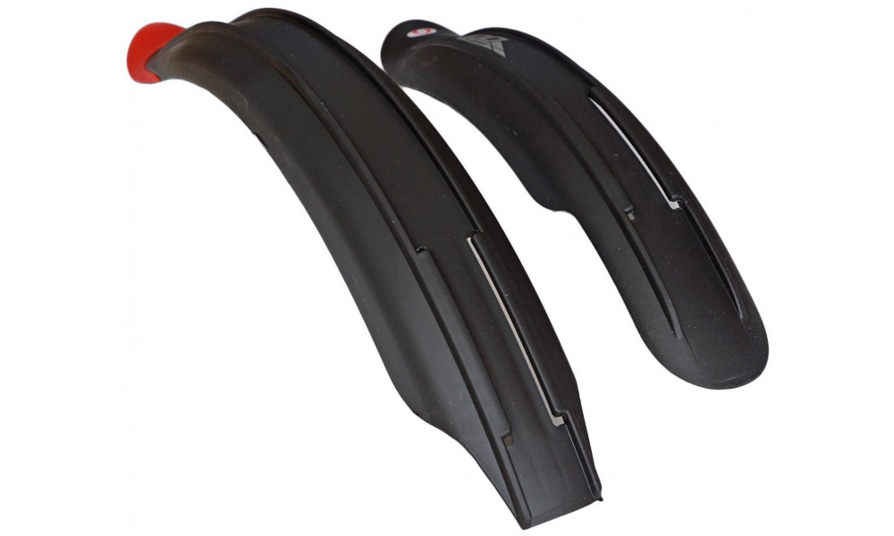 Комплект брызговиков Simpla Kido Chopper SDS 20" black/red - 4