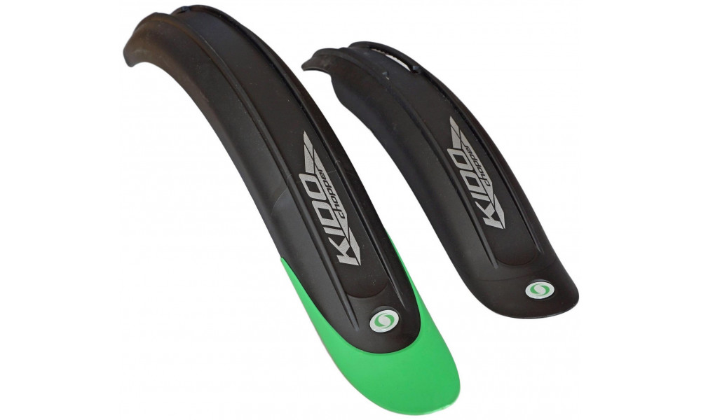 Mudguard set Simpla Kido Chopper SDS 20" black/green - 1