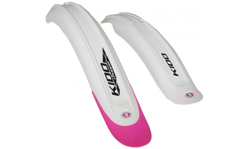 Mudguard set Simpla Kido Chopper SDS 20" white/pink - 1