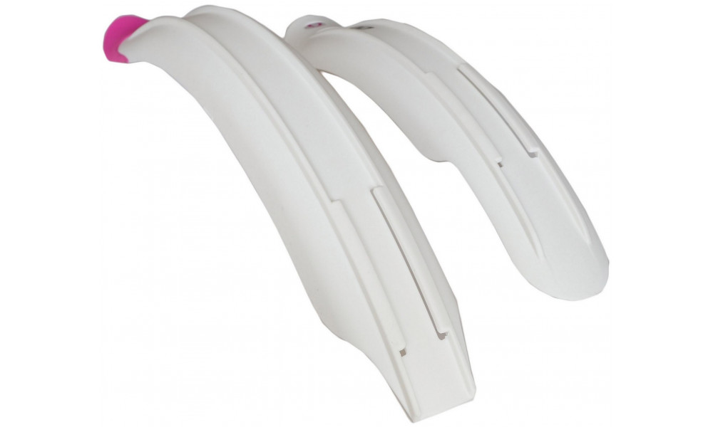 Комплект брызговиков Simpla Kido Chopper SDS 20" white/pink - 4