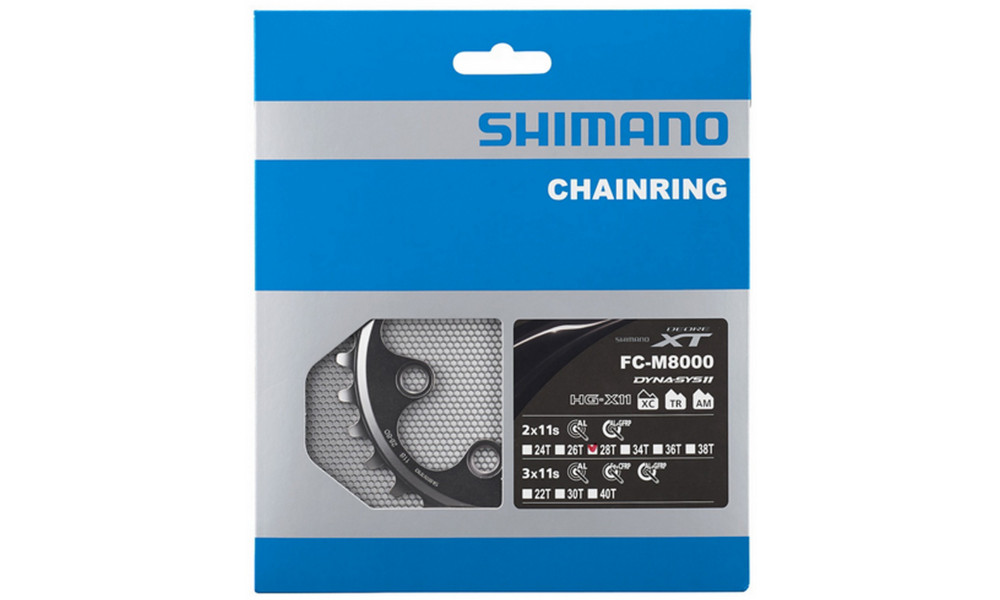 Chainring Shimano XT FC-M8000-BD - 2