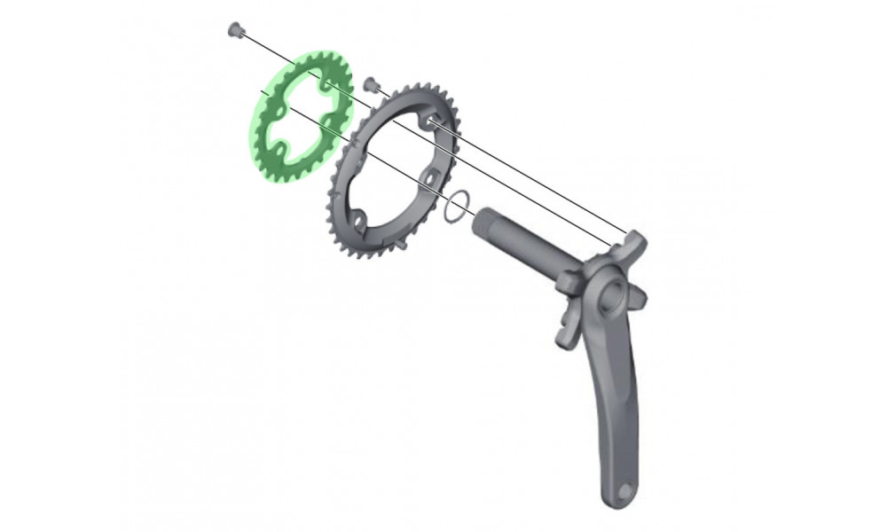 Chainring Shimano XT FC-M8000-BD - 3