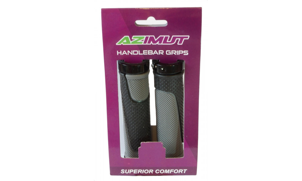 Grips Azimut Dual Sport 2xLock 130mm black/grey (1002) - 2