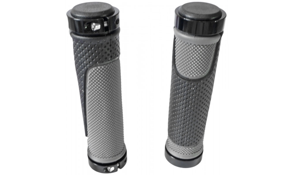 Grips Azimut Dual Sport 2xLock 130mm black/grey (1002) - 4