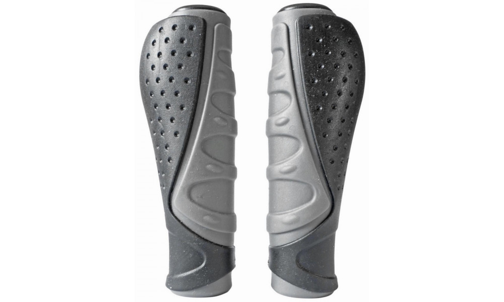 Ручки руля Azimut Wave Ergo Dual 135mm black/grey (1004) - 4