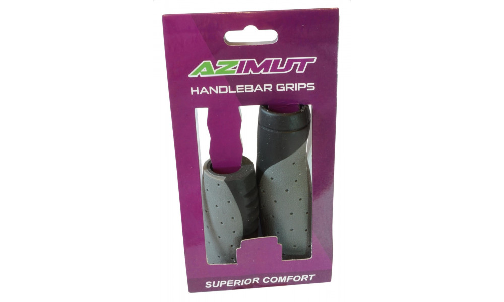 Grips Azimut Ergo Dots Dual 92+135mm black/grey (1006) - 2