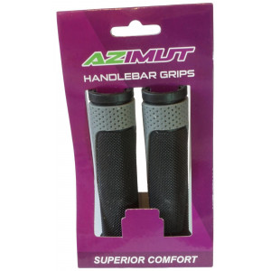Ручки руля Azimut Simple Dual 130mm black/grey (1007)