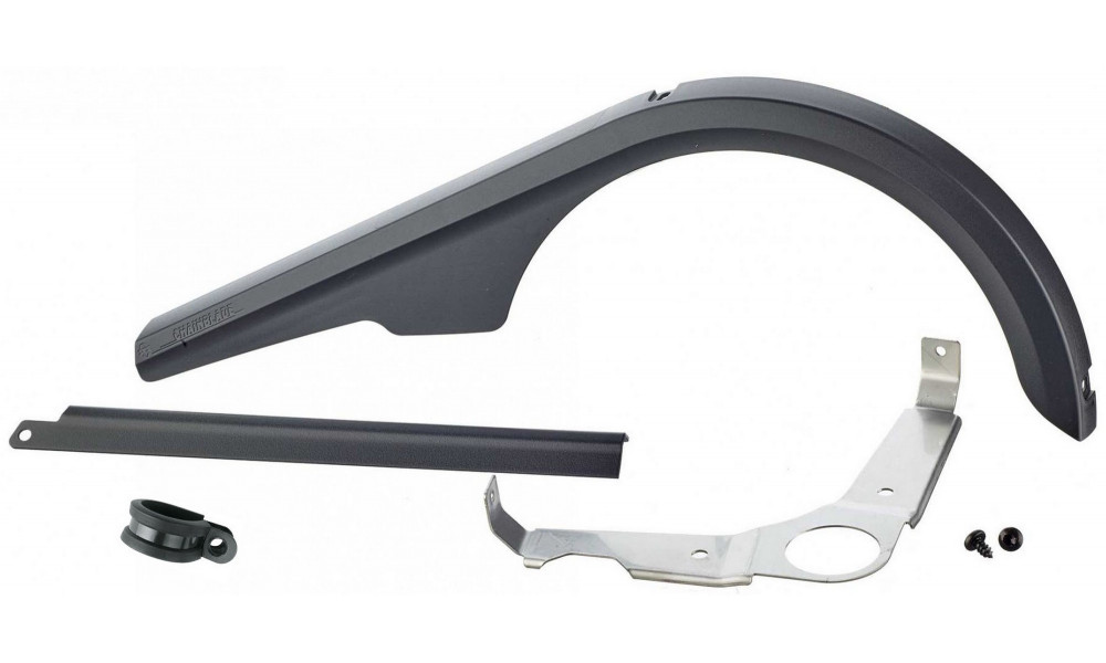 Chain cover SKS Chainblade 42-44T with bracket black - 3