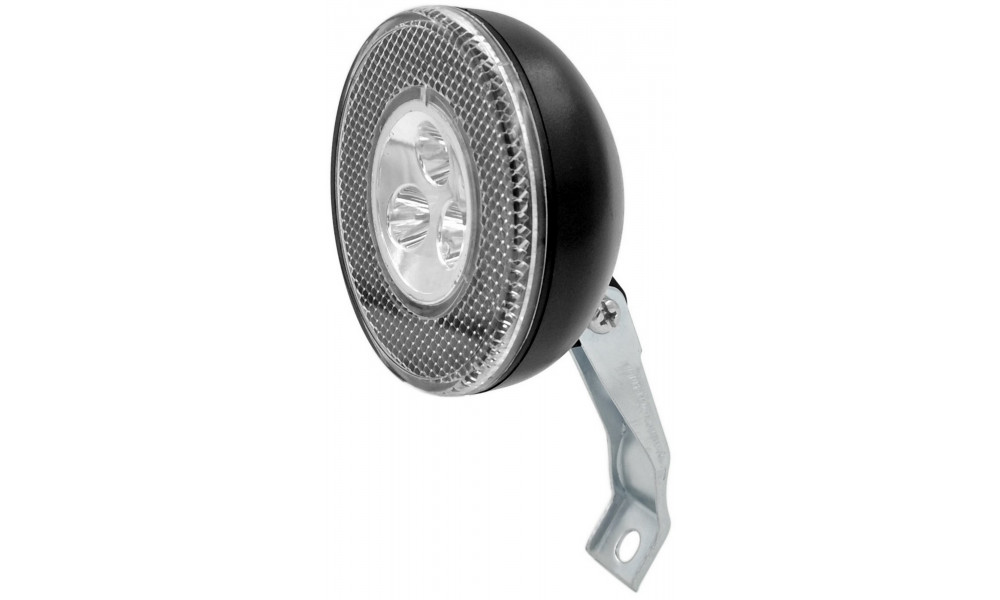 Front lamp Azimut Round Fork 3LED with batteries 