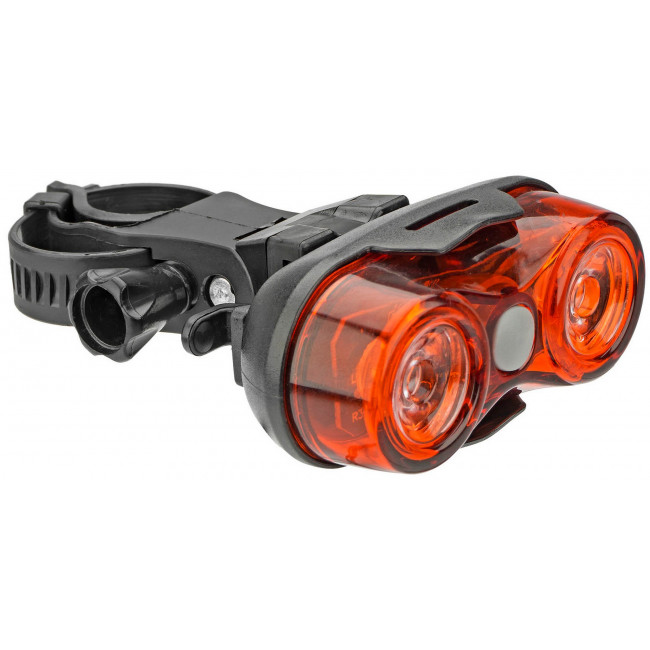 Rear lamp Azimut Power 2x0.5W with batteries