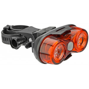 Rear lamp Azimut Power 2x0.5W with batteries