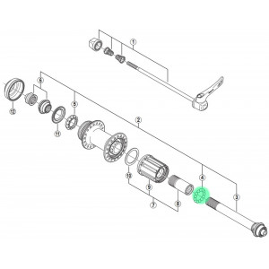 Шарик подшипника Shimano 3/16" steel
