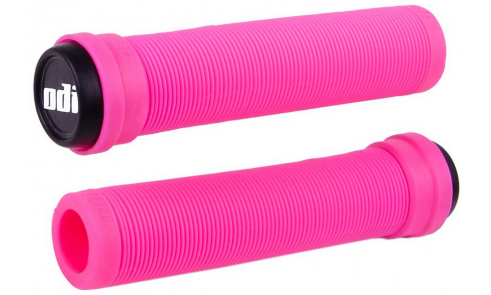 Grips ODI Soft Longneck BMX Flangless 134mm Pink 