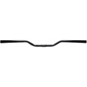 Handlebar Azimut City steel 660x25.4mm rise 55mm black