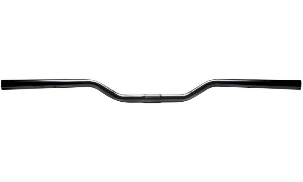 Handlebar Azimut City steel 660x25.4mm rise 55mm black 