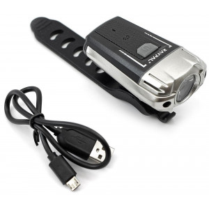 Передняя лампа Azimut Krypton 300lm 1xCREE XPG USB