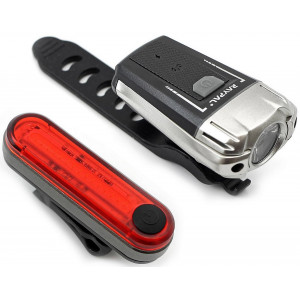 Light set Azimut Krypton 300lm + Sodium 120lm USB