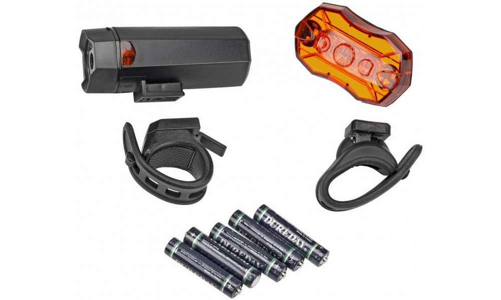 Комплект ламп Azimut Hexagon 40lm + Rubin 5LED - 8