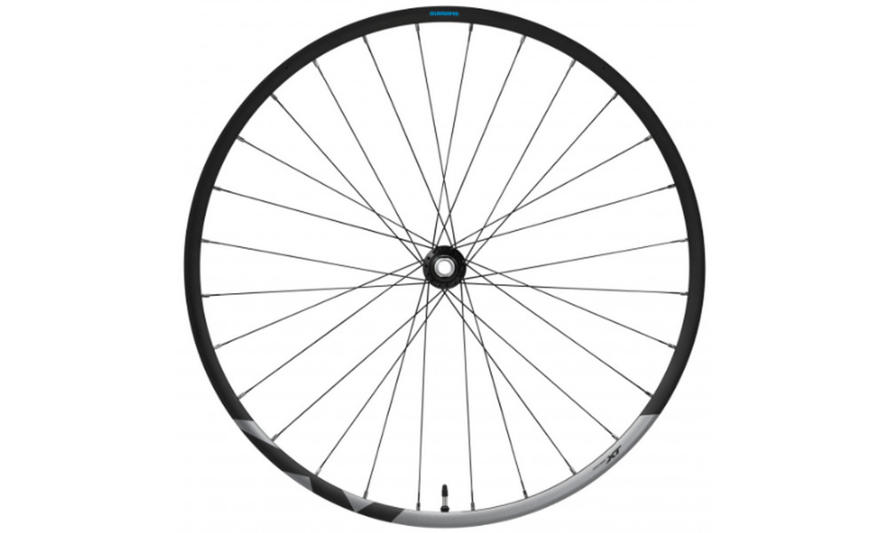 Переднее колесо 29" Shimano XT WH-M8120 Boost 15mm E-Thru Disc C-Lock 