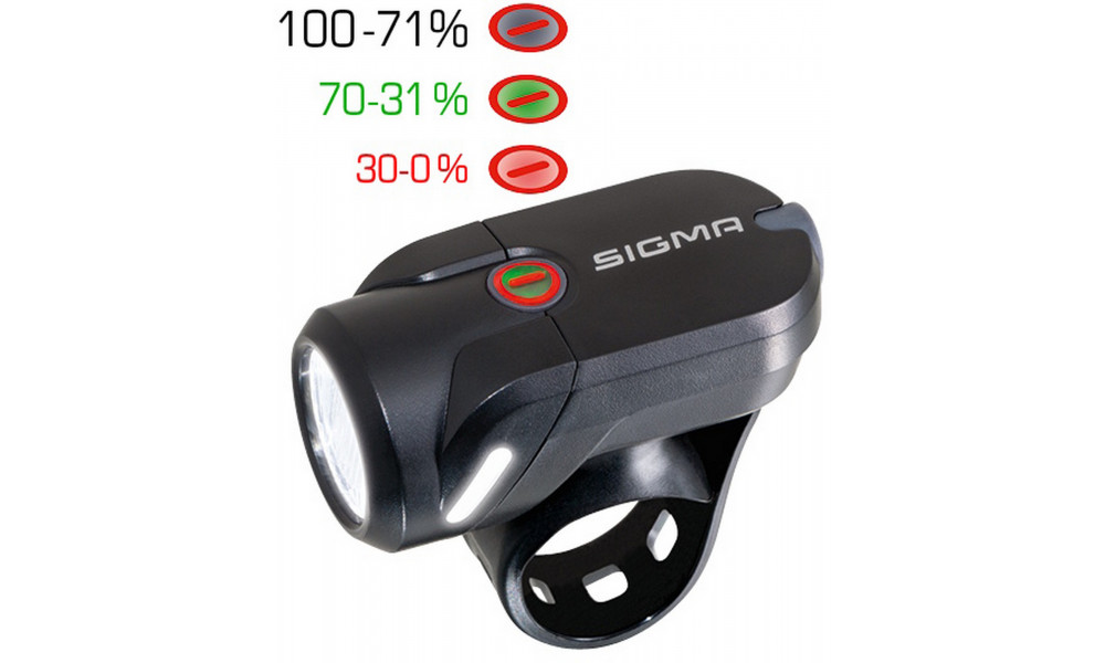 Передняя лампа Sigma AURA 35 USB - 5