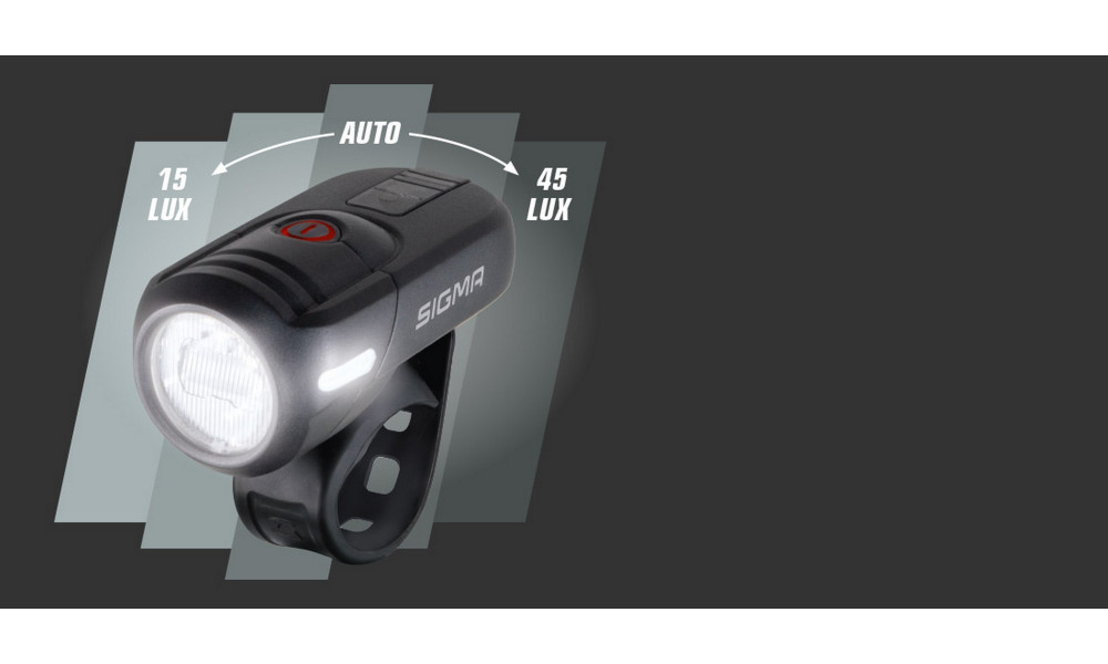 Передняя лампа Sigma AURA 45 USB - 6