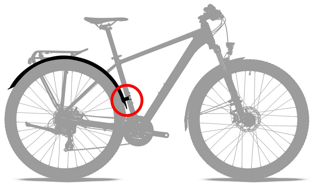 Mudguard set 27.5" ACID 65mm - 5