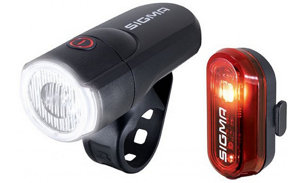 Комплект ламп Sigma AURA 30 + Curve K-Set battery (StVZO) - 1