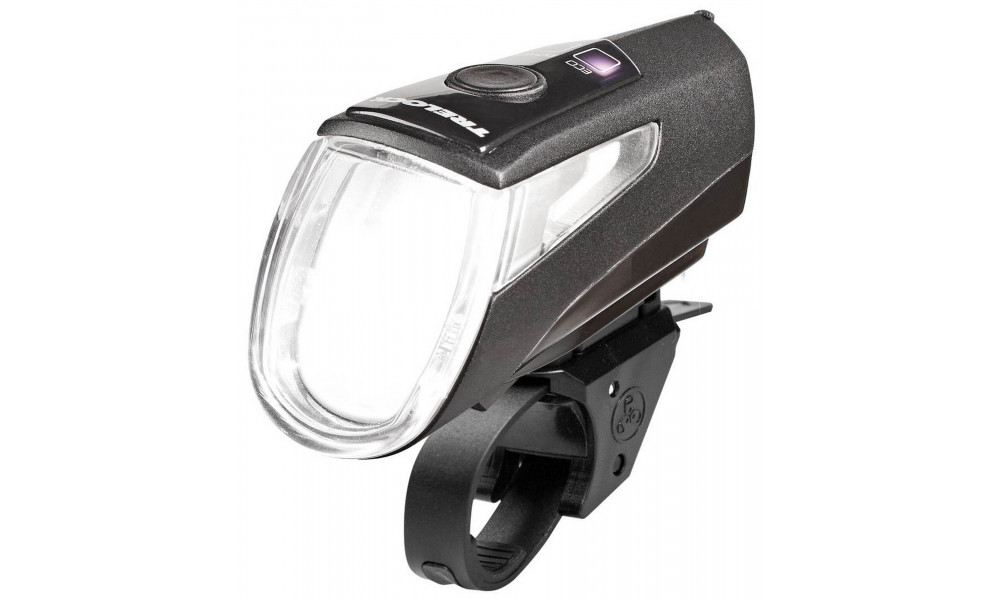 Front lamp Trelock LS 460 I-GO POWER 40 AKKU USB black - 1