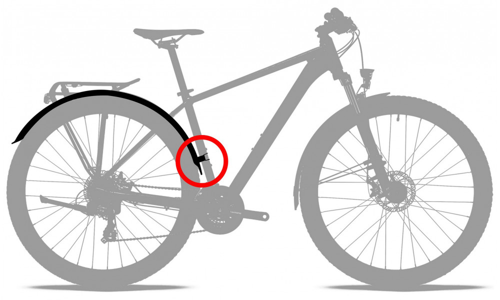 Mudguard set 26" ACID 60 ST Mount 2.0 - 3