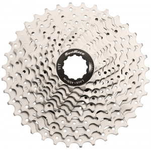 Cassette SunRace CSMS1 10-speed 11-36T metallic