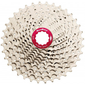 Cassette SunRace CSMX0 10-speed 11-36T metallic