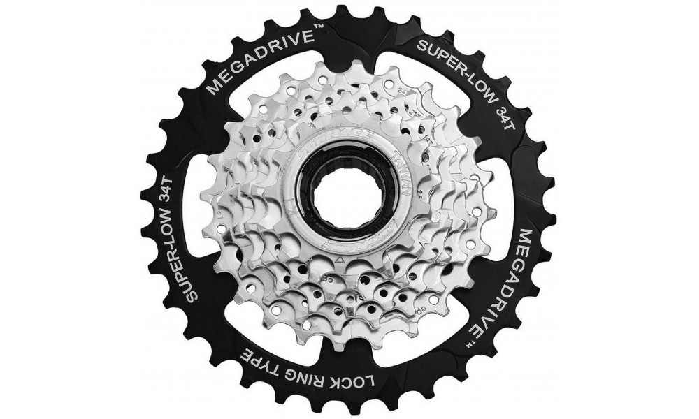 Freewheel SunRace MFM4S 7-speed 13-34T zinc (threaded) 