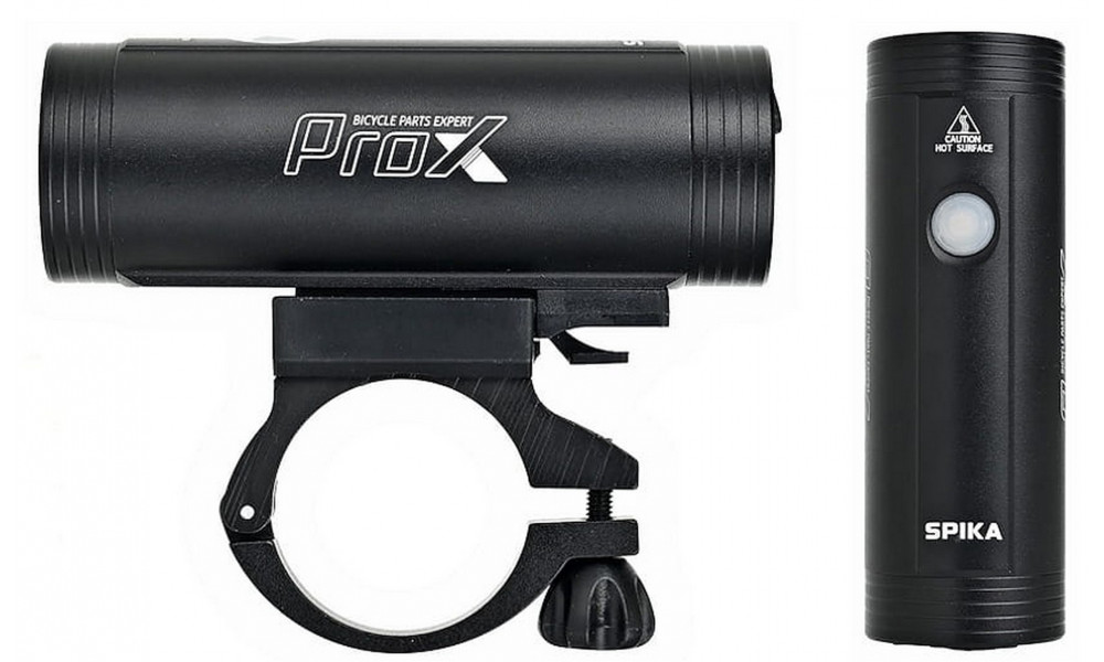 Light set ProX Spika 1100Lm + Zera S 80Lm USB - 3