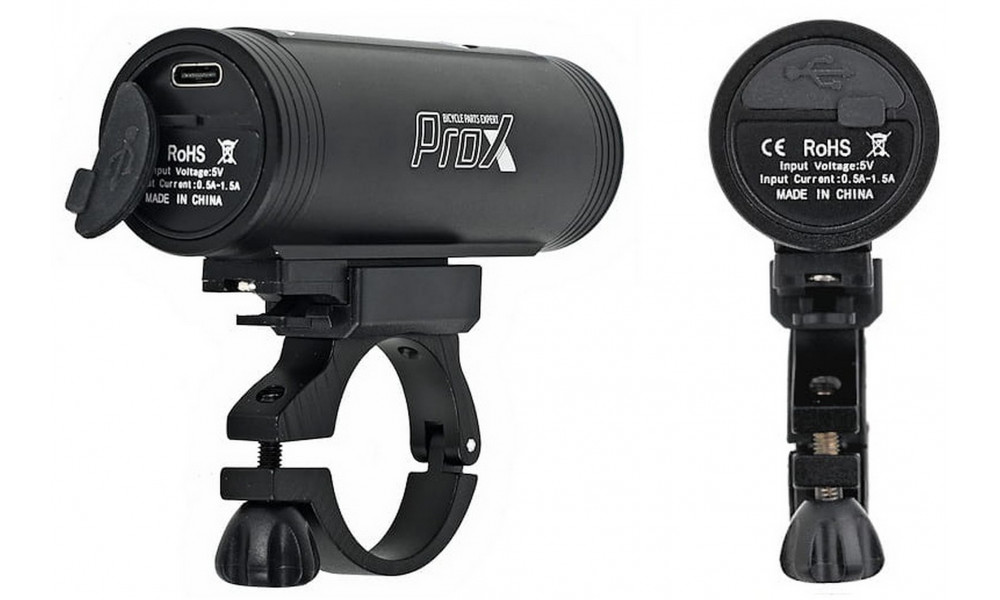 Light set ProX Spika 1100Lm + Zera S 80Lm USB - 5